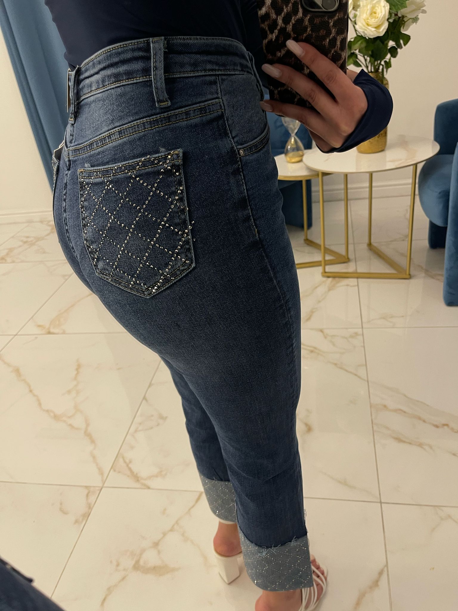 Jeans Lorella Denim scuro