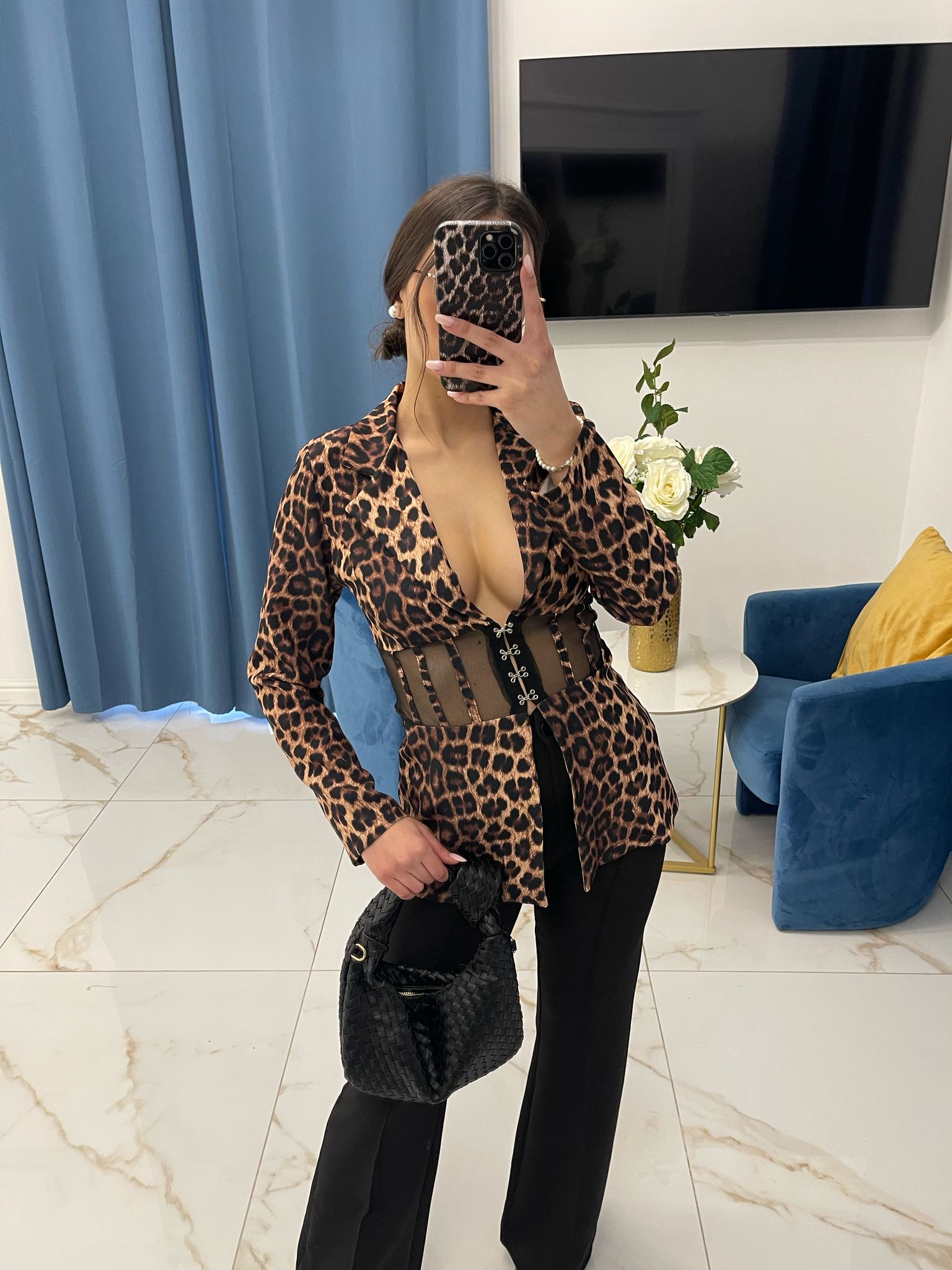 Blazer Leopardo