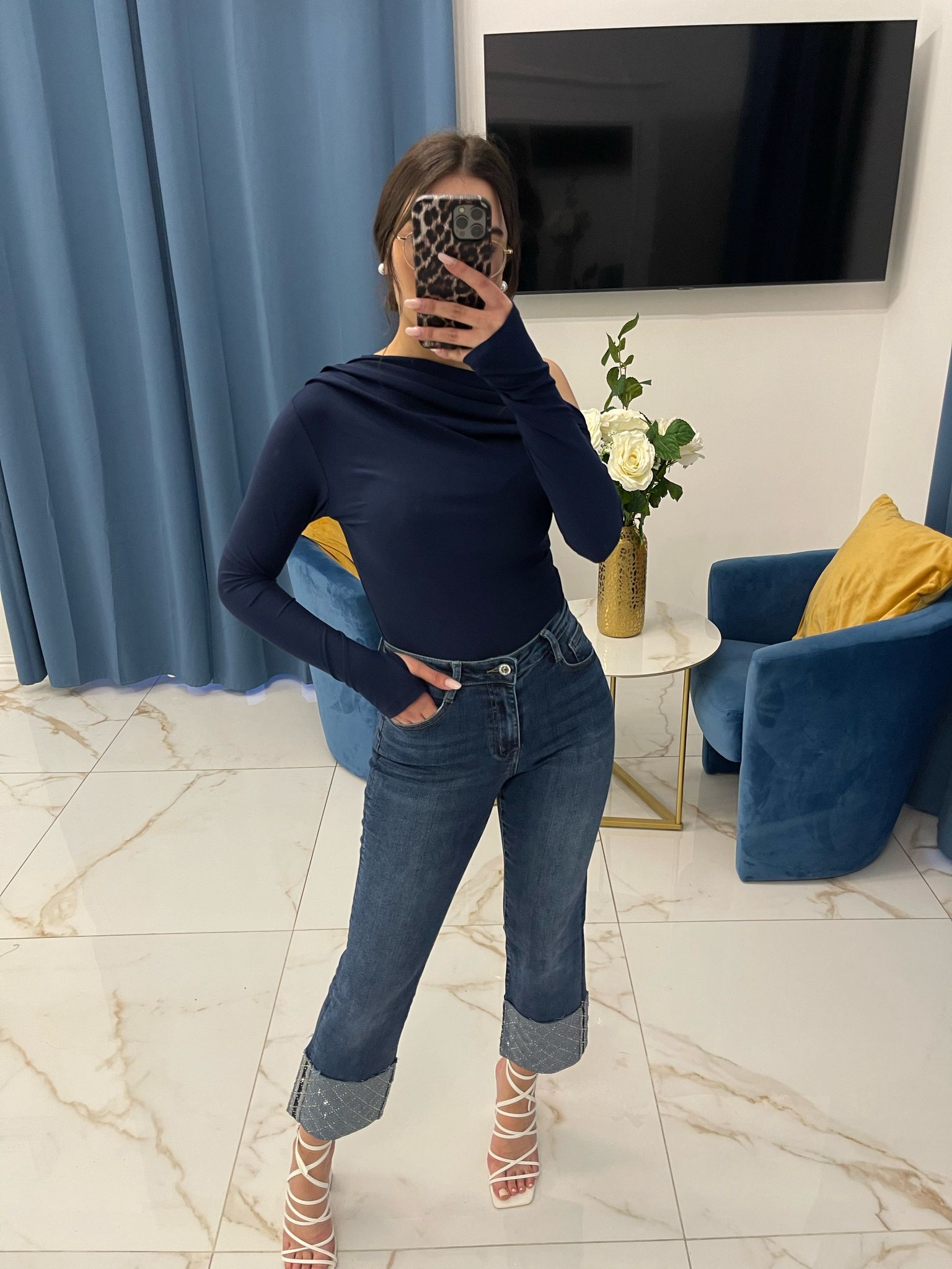 Jeans Lorella Denim scuro