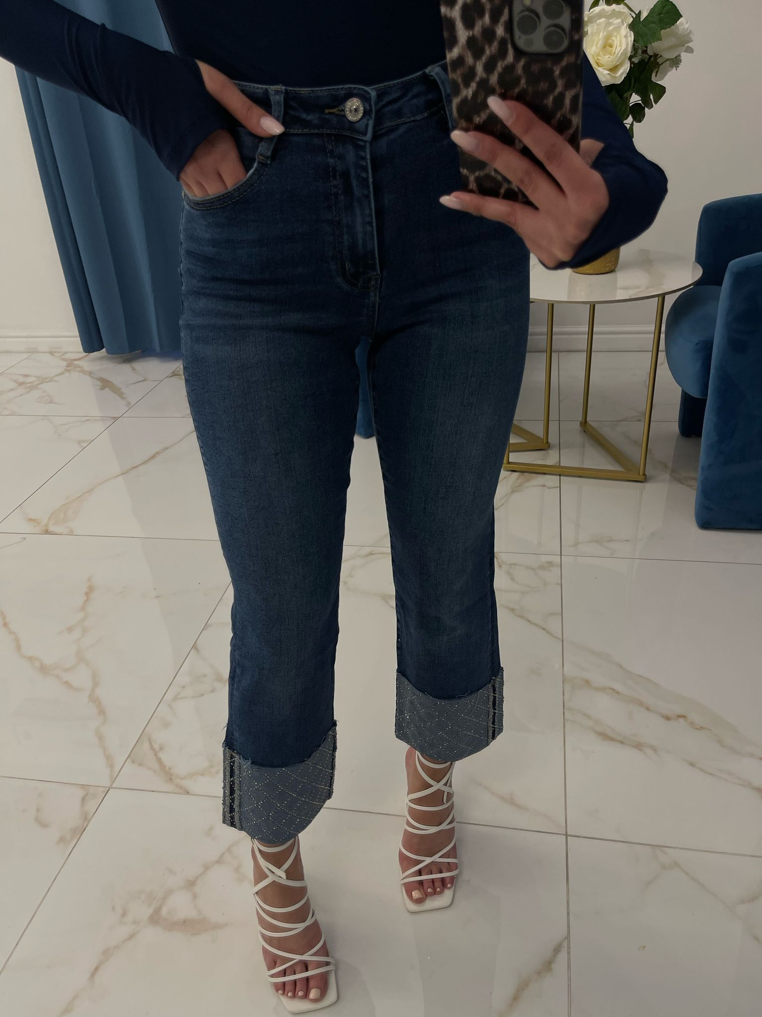 Jeans Lorella Denim scuro