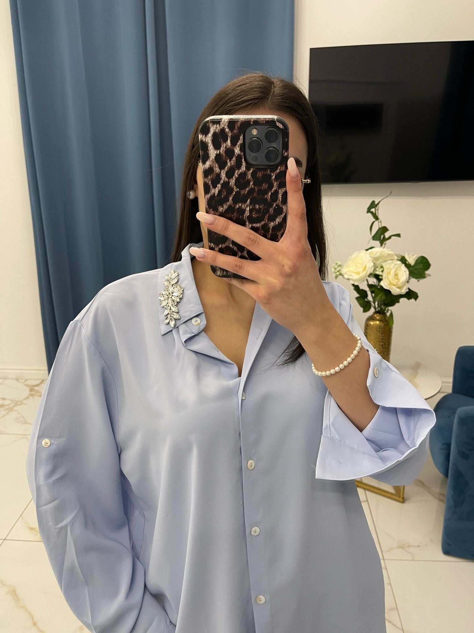 Camicia swarosvki
