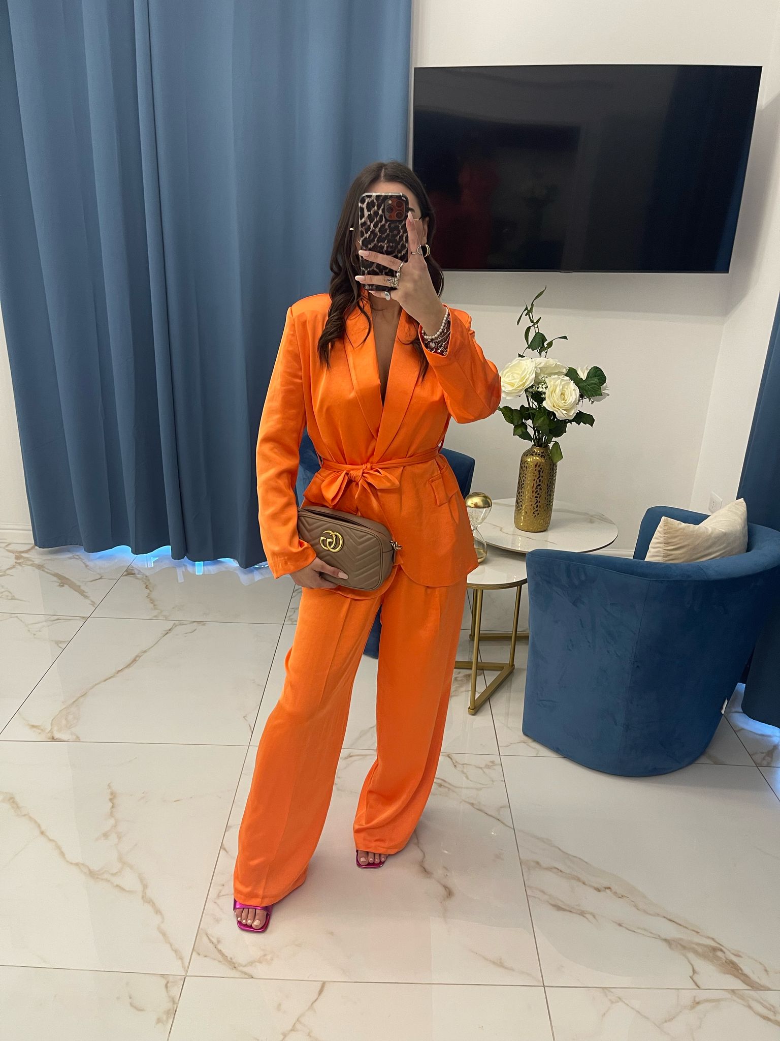 Tailleur Saten