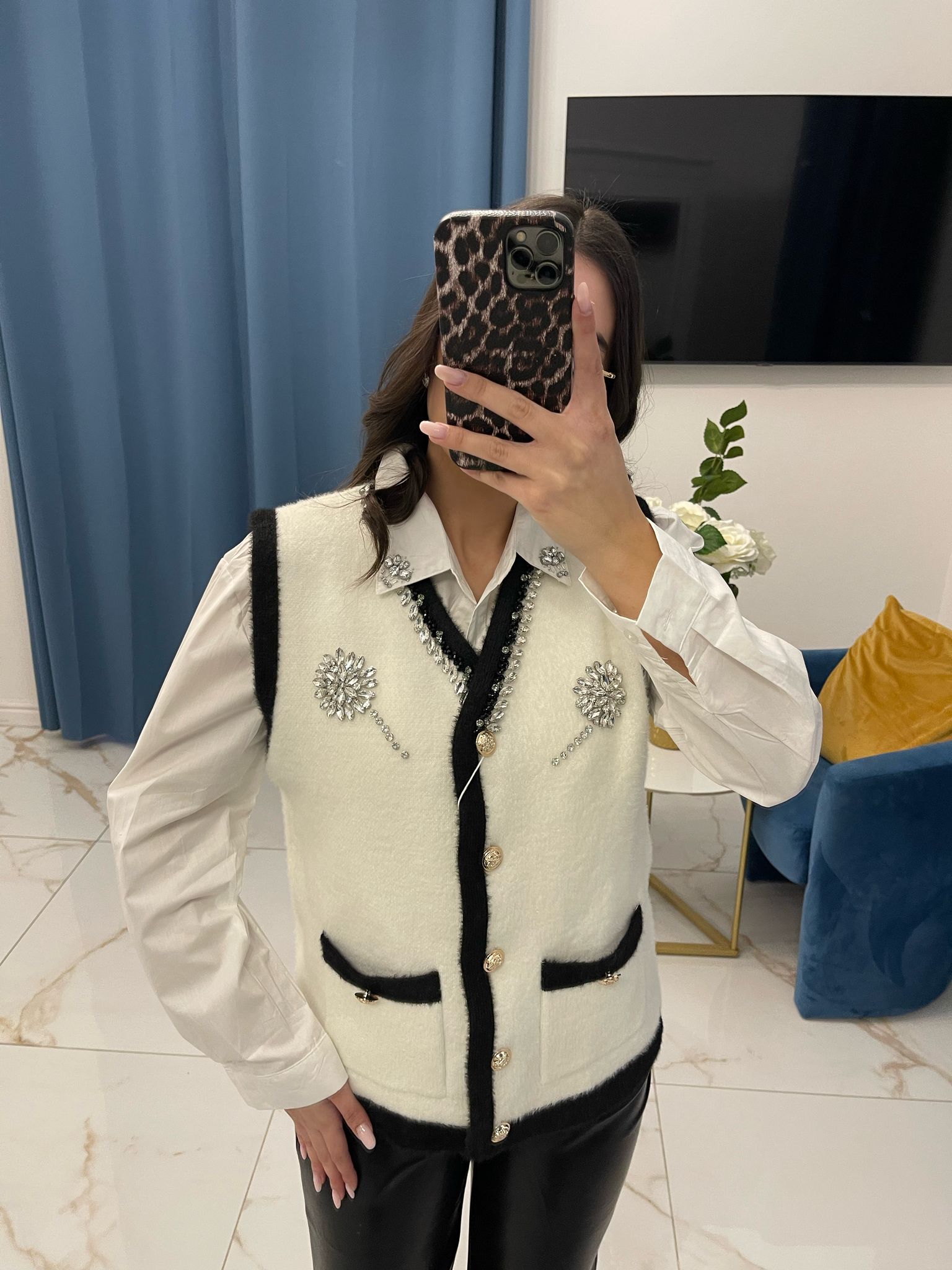 Gilet swarosvki