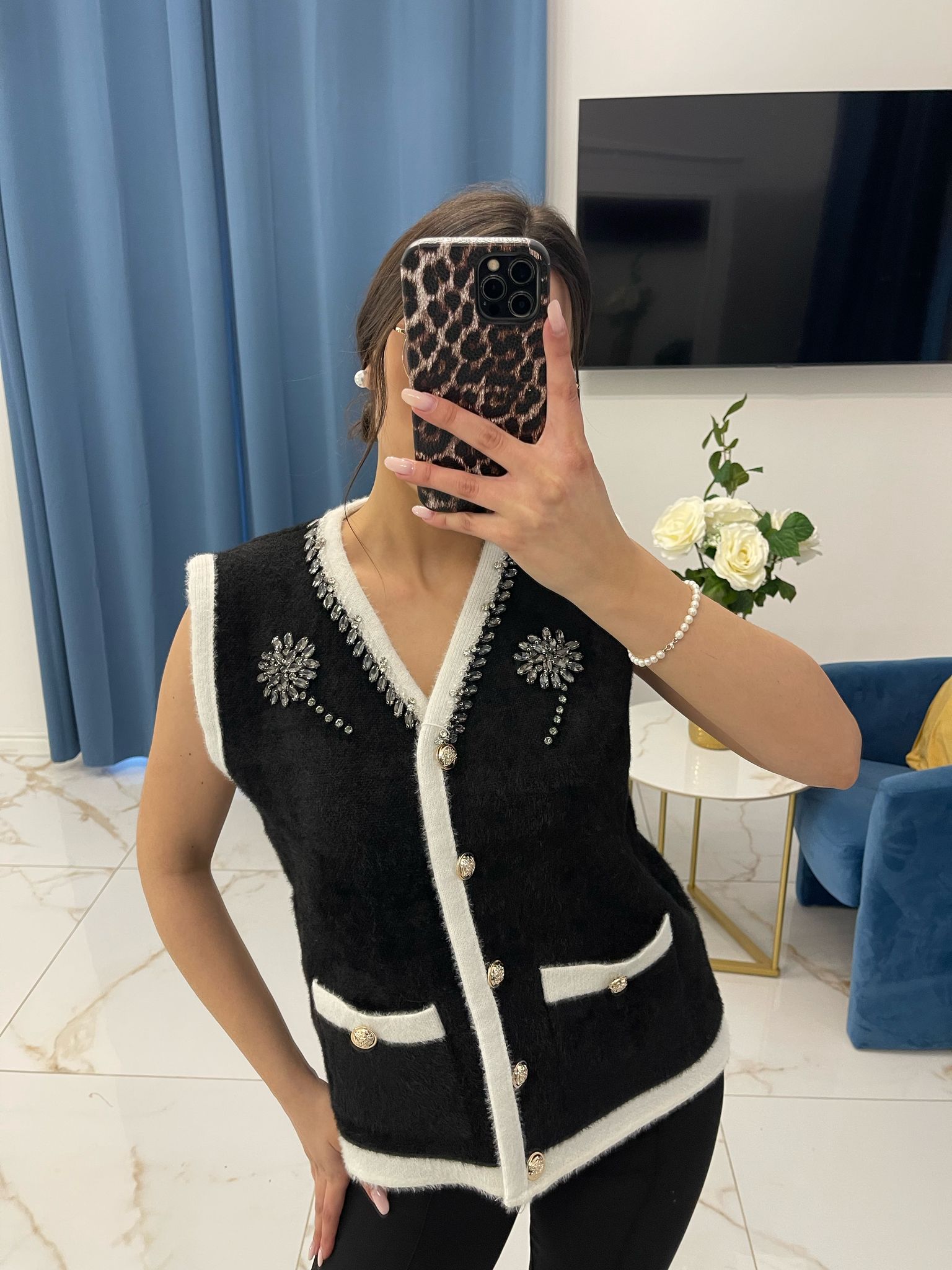 Gilet swarosvki