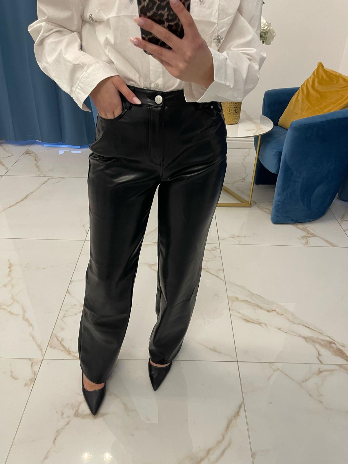 Pantaloni ecopelle Cassandra
